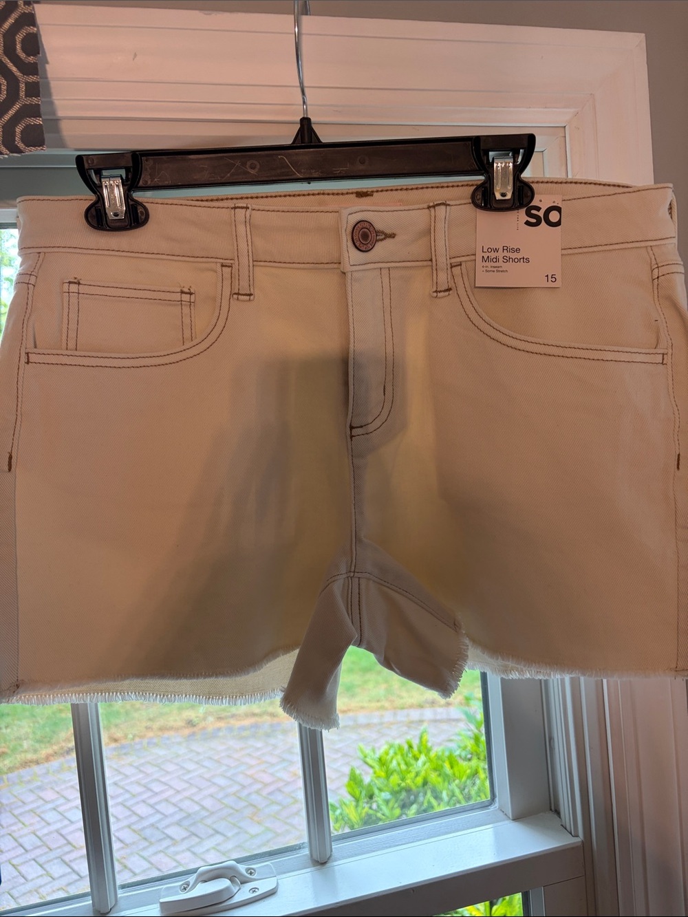 SO Cream Low Rise Midi Shorts